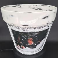 vaso maxy in stucco veneziano con scarface