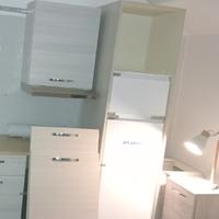 colonna frigo con frigo incassato