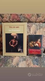 Lotto 2 libri di San Francesco 