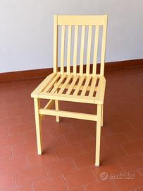 4 Sedie in legno ikea