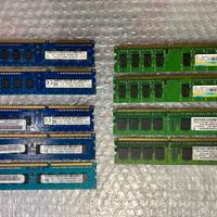RAM DDR, DDR2, DDR3 varie marche