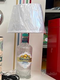 Lampada con bottiglia Benvenuti Limoncello