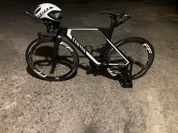 Bici triathlon crono canyon speedmax CF SLX TG S