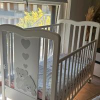 Lettino bimba/o + accessori