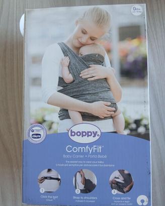 Marsupio Portabebè comfyfit blu evolution - boppy