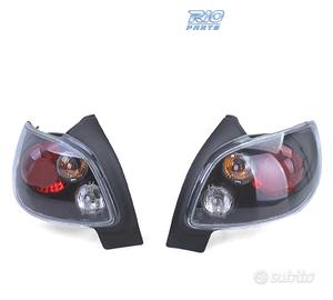 FANALI PEUGEOT 206 98-09 FONDO NERO