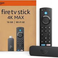 Fire Stick TV 4K MAX di Amazon Wi-Fi 6E e mod ambi