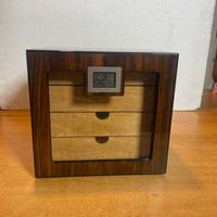 HUMIDOR LUBINSKY SIGARI SCATOLA LEGNO 4 CASSETTI