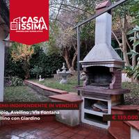 Lapio semi-indipendente con giardino