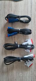 2 Cavi VGA e 2 Cavi DVI