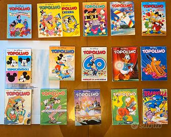 Lotto 14 numeri Topolino e n. 1 Tiramolla