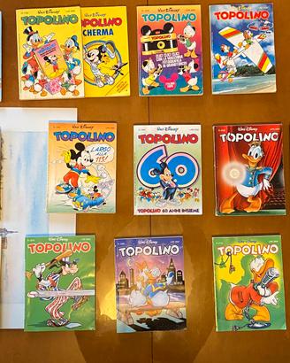 Lotto 14 numeri Topolino e n. 1 Tiramolla