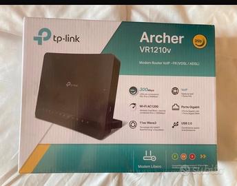 Modem VoIP TP-Link Archer VR1210v Router nuovo
