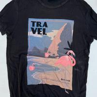 T-Shirt nera Piazza Italia