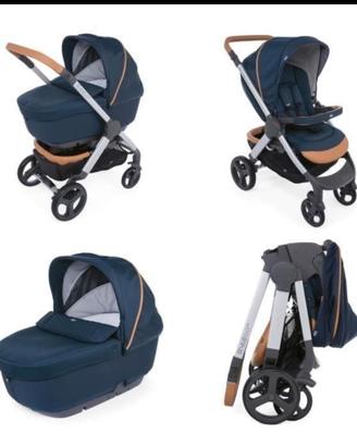 Trio Chicco Style&Go Crossover completo - Blu