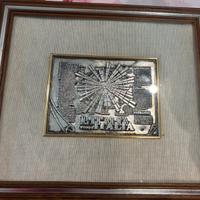 Quadro argento dedicato a F.C Masci di Ortona