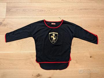 T-Shirt Ferrari da donna Taglia S