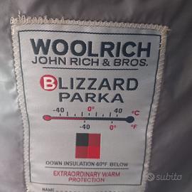 Giaccone Woolrich Blu notte