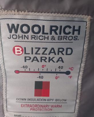 Giaccone Woolrich Blu notte