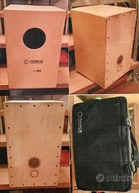 Cajon Tambor con custodia originale
