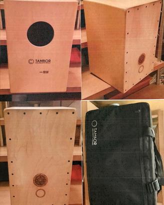 Cajon Tambor con custodia originale
