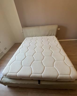Letto e materasso matrimoniale Dorelan