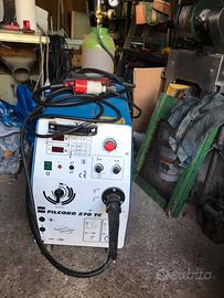 Saldatrice a filo e gas