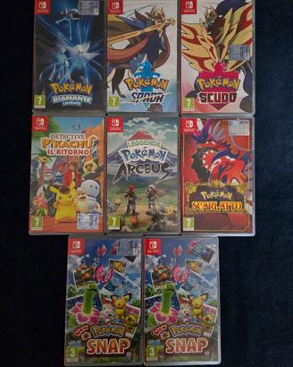 Giochi Pokemon per nintendo switch 