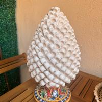 Pigna Ceramica Siciliana Caltagirone decorata