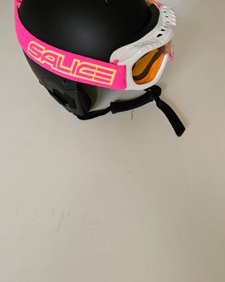 casco sci 8 anni + maschera