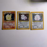 Lotto Carte Pokemon Vintage Holo Set Base 2