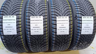 4 GOMME 205 55 16 CONTINENTAL INV RIF4089
