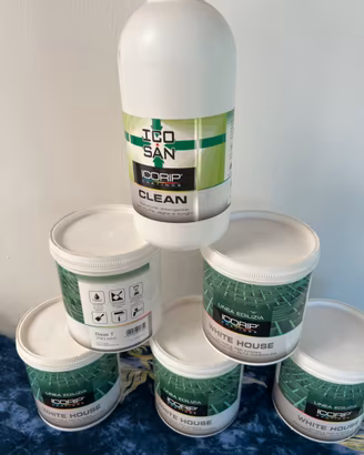 Pitura lavabile idrorepellente alta copertura