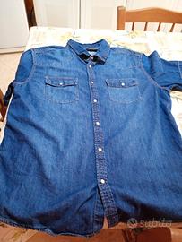 camicia uomo jeans 