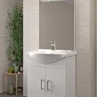 Specchiera con faretti a led per bagno