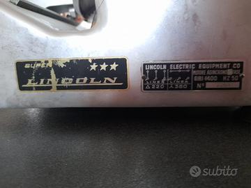 Affettatrice Lincoln electric equipment co