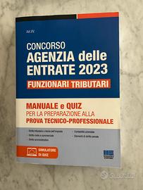 Libro per Concorso Agenzia delle Entrate 2023