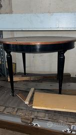 Tavolo da poker +4 sedie tutto in legno massello