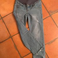 Jeans premaman momfit taglia M