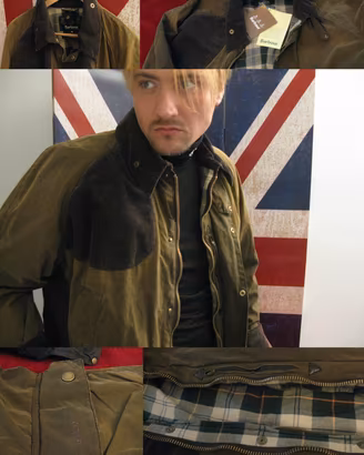 Barbour limited edition da caccia alla volpe