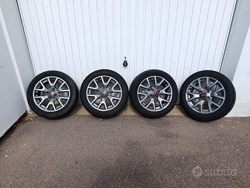 Set 4 Cerchi in Lega Originali Fiat Panda 15"