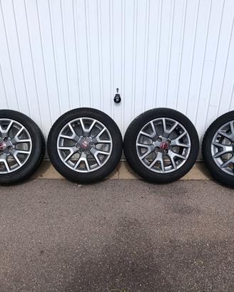 Set 4 Cerchi in Lega Originali Fiat Panda 15"