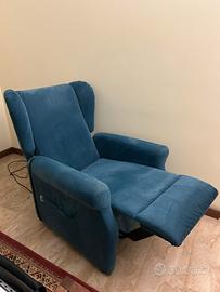 Poltrona relax con alzata assistita