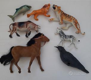 7 animali giocattolo 