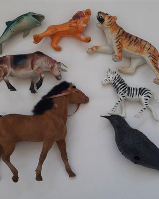 7 animali giocattolo 