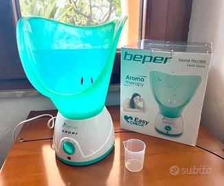 Beper sauna viso facciale pulizia aroma terapia