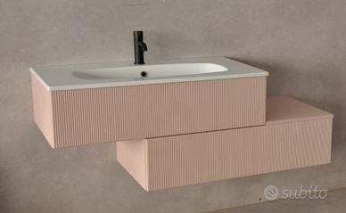 Base P/ Lavabo Cannett.Rosa Magnolia+base cont.90