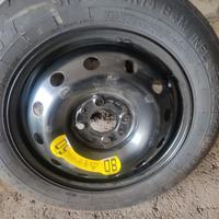 Ruota di scorta 135/80 R14 84M - FIAT 4 FORI