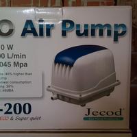 Eco Air Pump PA-200 Jecod - areatore Laghetto Koi