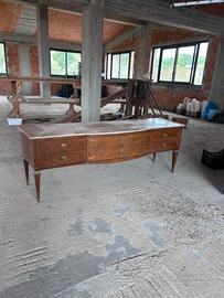 Set toeletta e comodini legno marmo